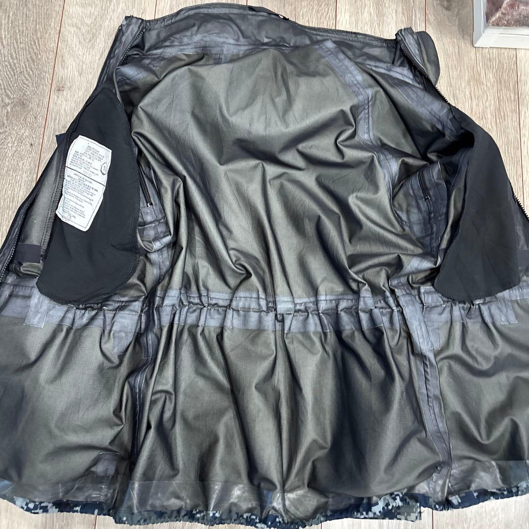 Us navy Ecwcs 米軍実物 デジカモ ゴアテックスパーカー small