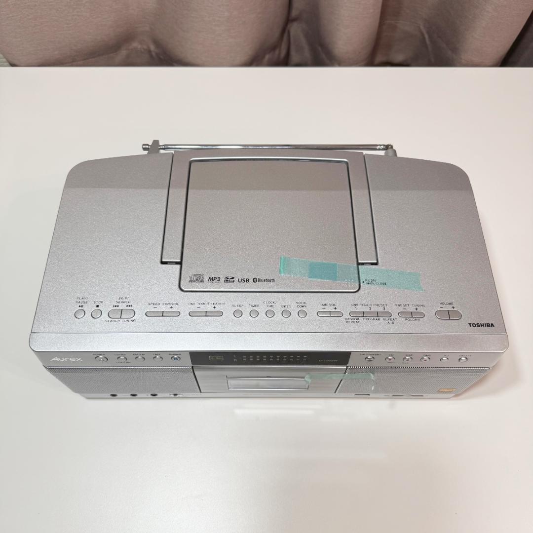 【未使用に近い】TOSHIBA CDラジカセ Aurex TY-AK2