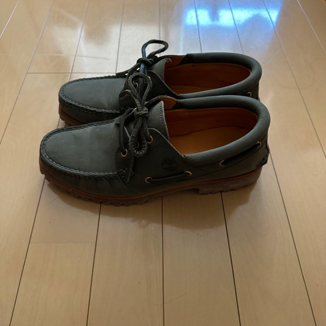 美品 Timberland ティンバーランド 3eye スリーアイ カーキ