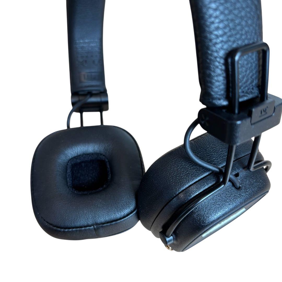 Marshall ワイヤレスオンイヤーヘッドホン Major Ⅳ ブラック