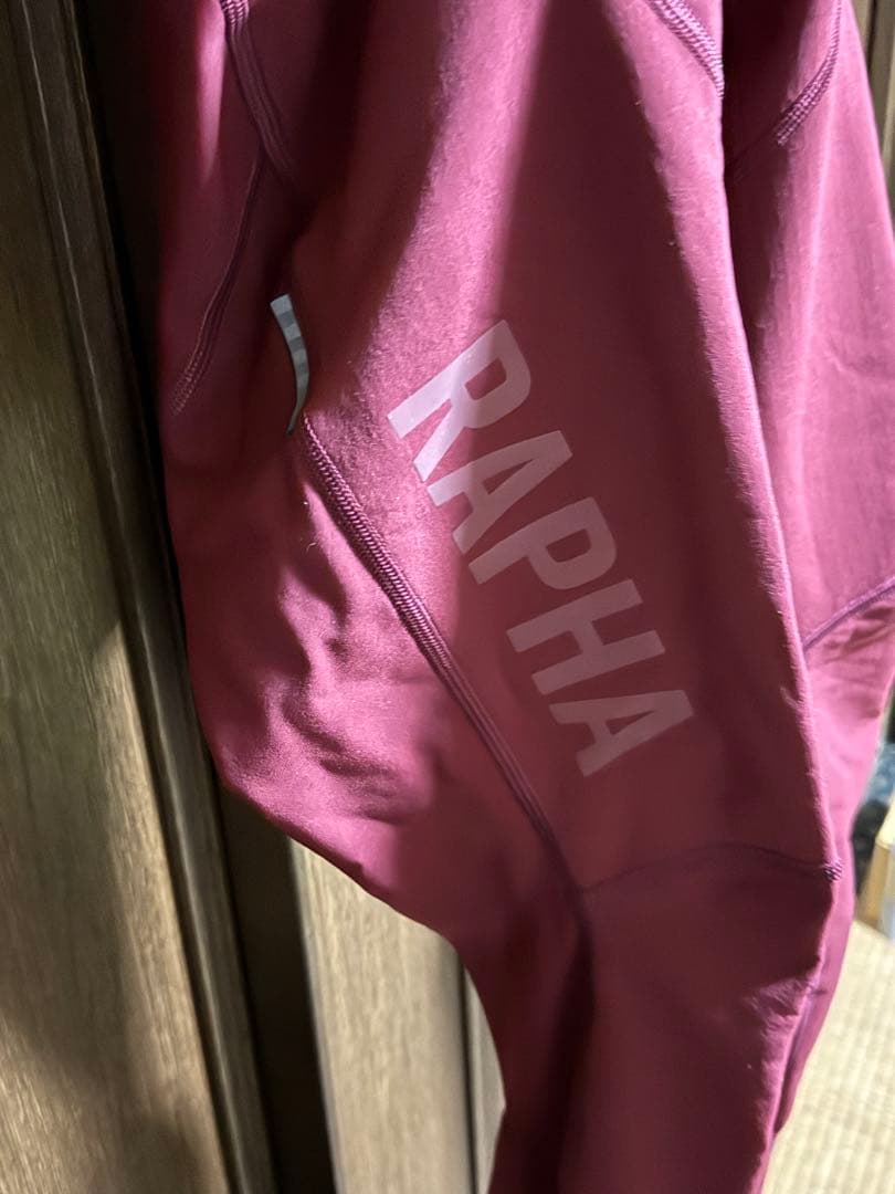 RAPHA 冬用ビブショーツ バーガンディ