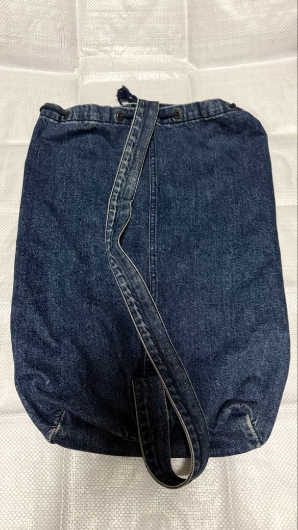 KENZO JEANS 葛飾北斎浮世絵デザイン　デニムワンショルダーバック