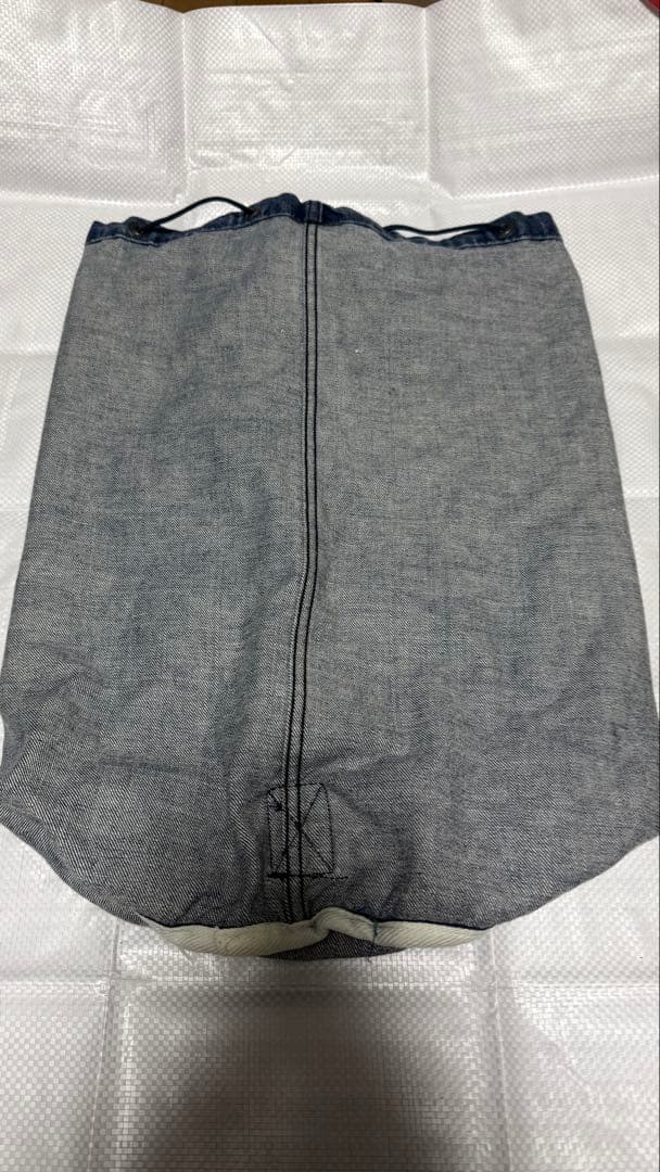 KENZO JEANS 葛飾北斎浮世絵デザイン　デニムワンショルダーバック