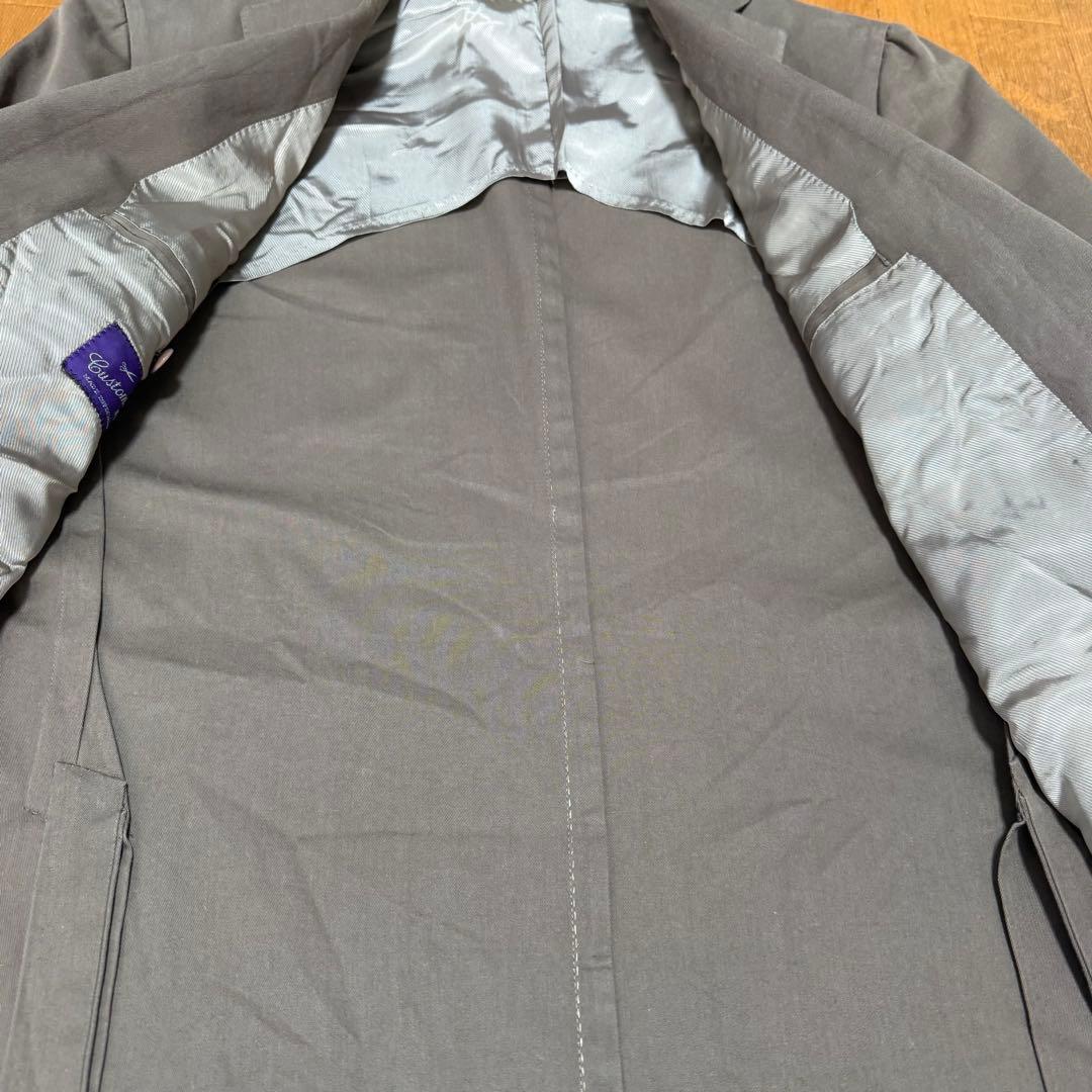 BEAMS F イタリアコットン生地　カスタムテイラージャケット