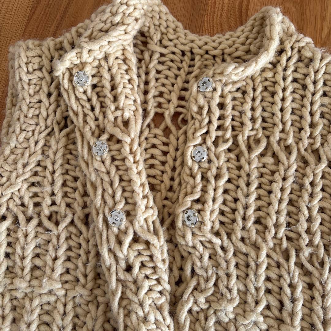 TODAYFUL チャンキーニットベスト