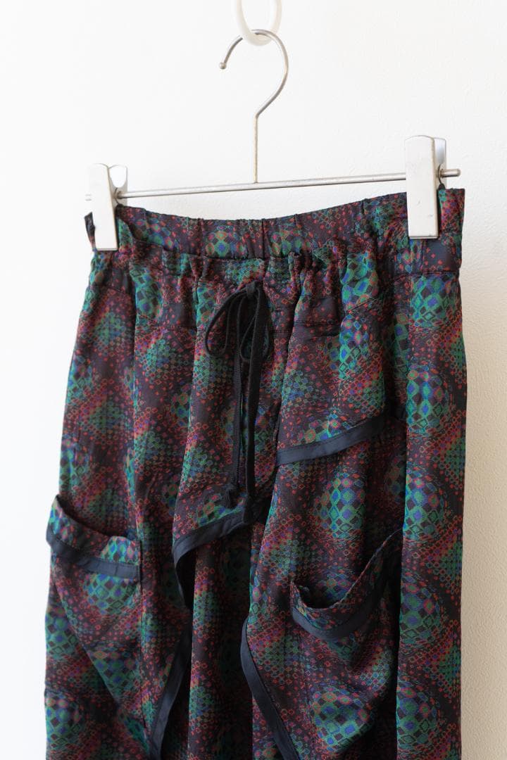 DRIES VAN NOTEN ドリスヴァンノッテン 総柄サルエルパンツ