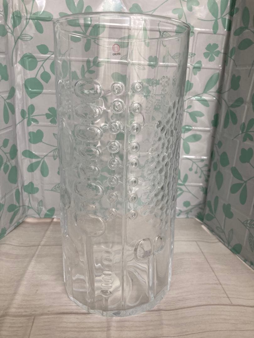 新品未使用　 イッタラ　フローラ　フラワーベース　クリア　250㎜