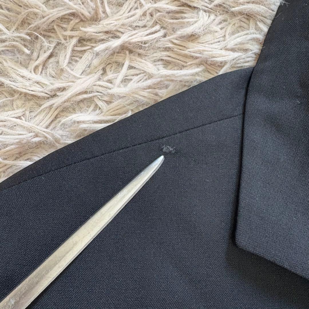 6773✾アレキサンダーマックイーン✾ロングテーラージャケット【44】黒/ウール