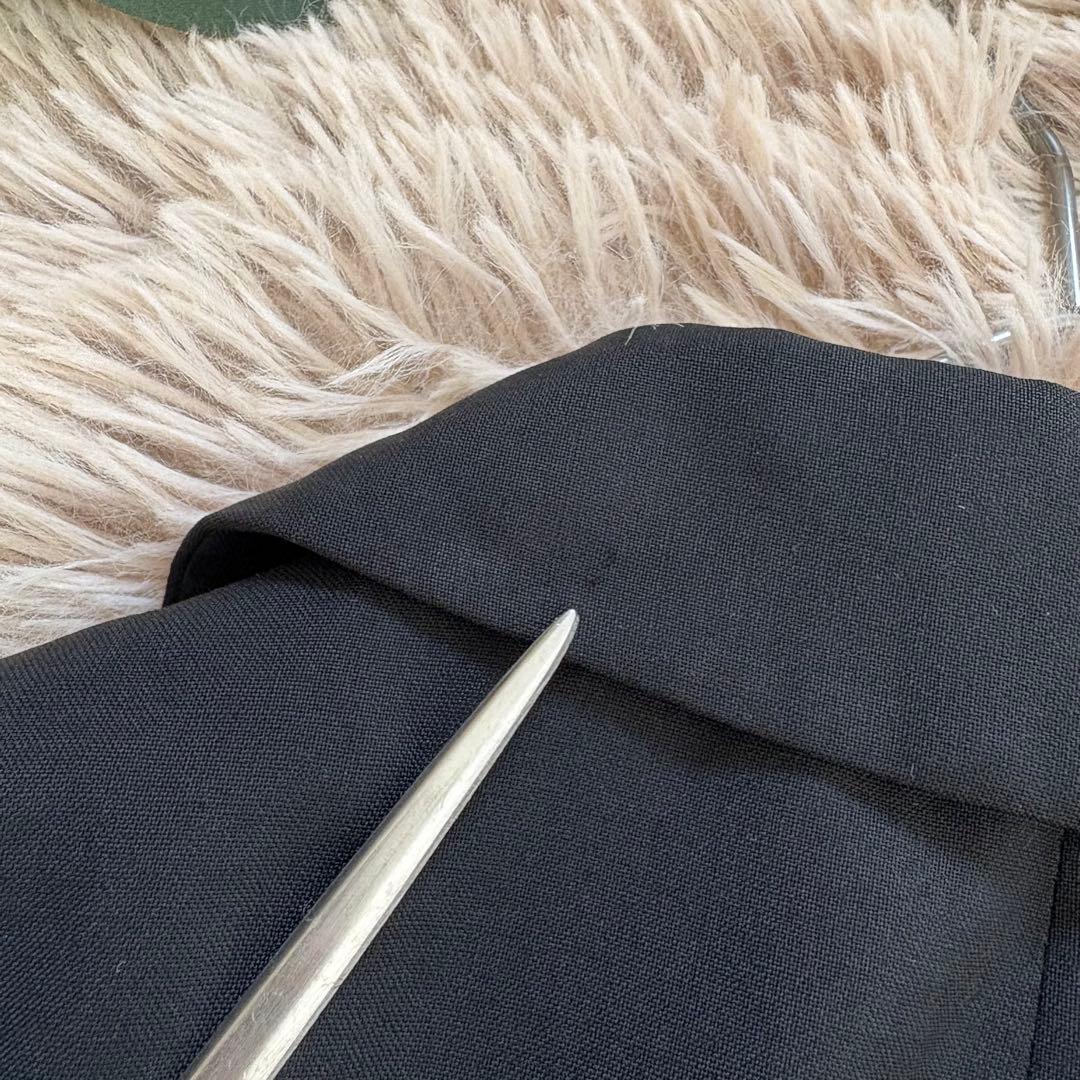 6773✾アレキサンダーマックイーン✾ロングテーラージャケット【44】黒/ウール