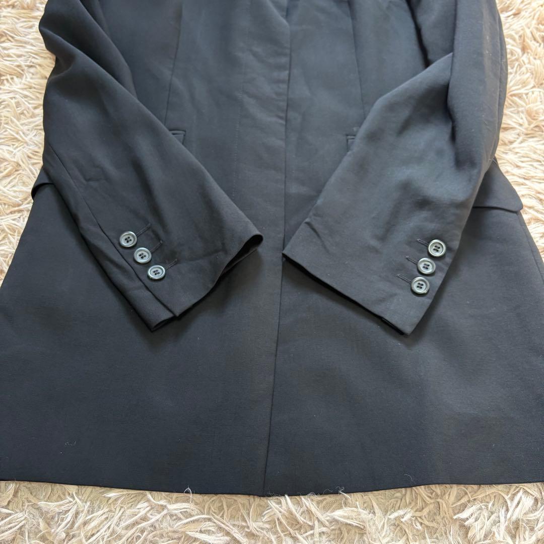 6773✾アレキサンダーマックイーン✾ロングテーラージャケット【44】黒/ウール