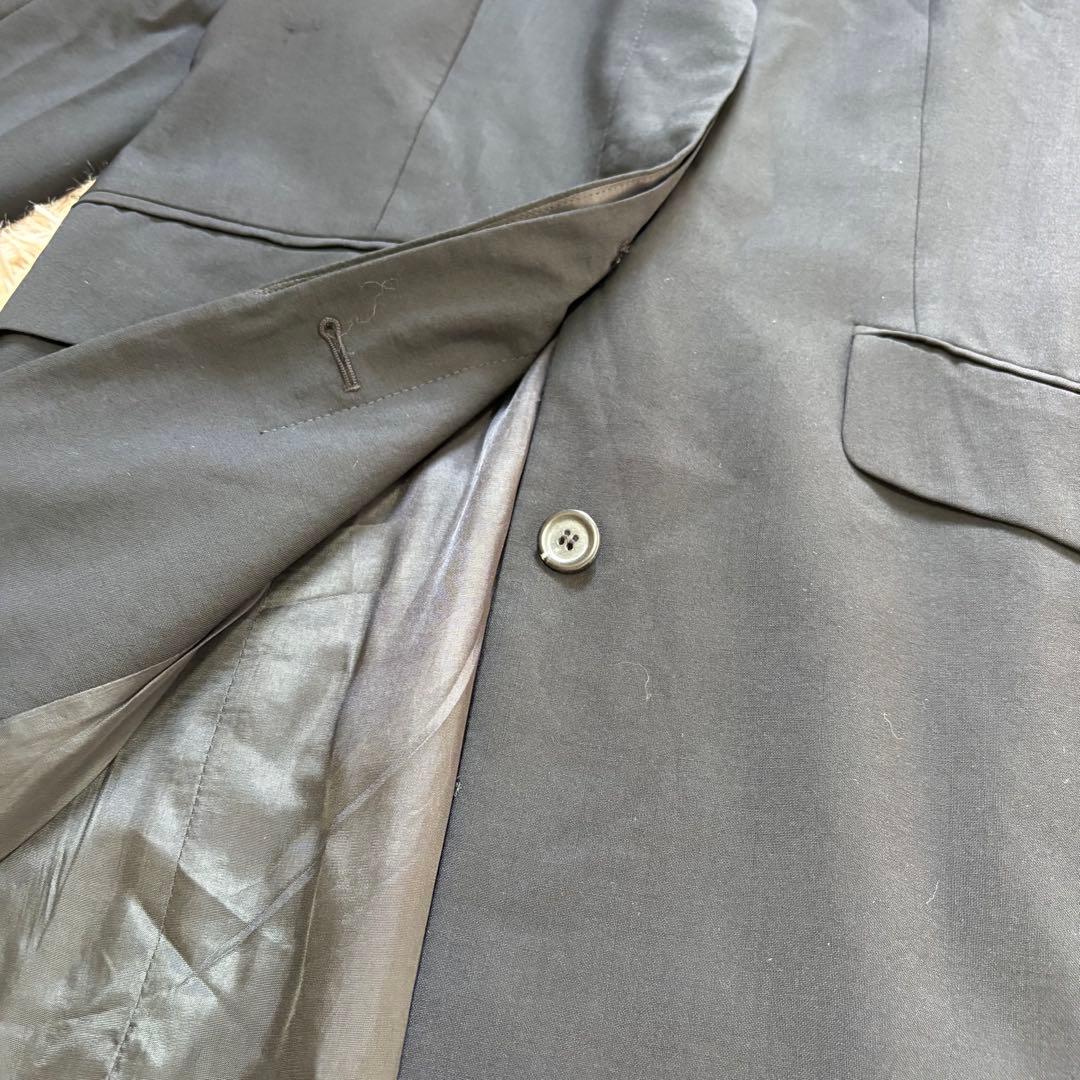 6773✾アレキサンダーマックイーン✾ロングテーラージャケット【44】黒/ウール