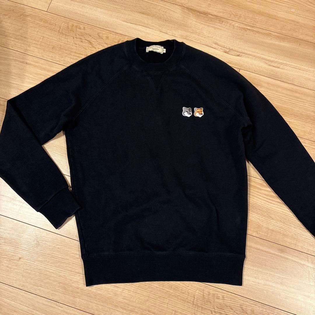 MAISON KITSUNÉ スウェット ダブルフォックスヘッド
