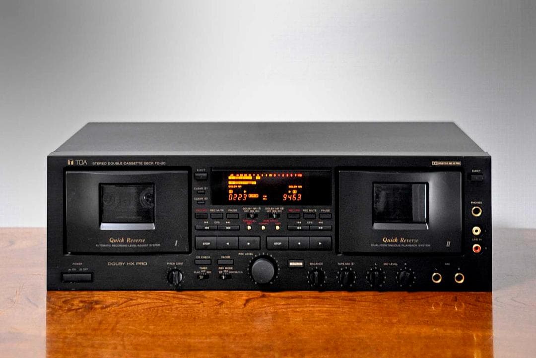 ★これは何者か！TOA FD-20 本格プロフェッショナル機へにいざない！　♪