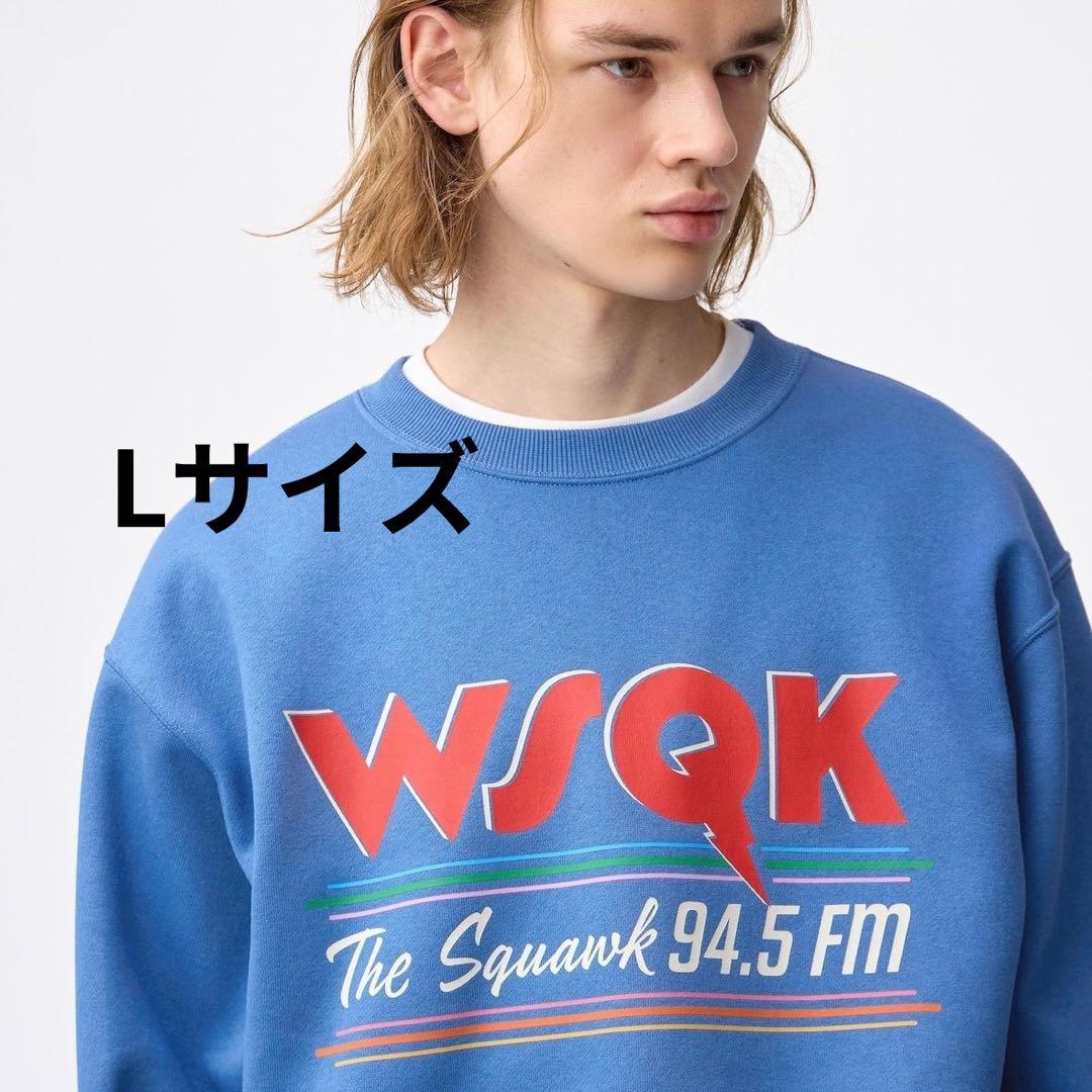 GU ストレンジャーシングス WSQK ヘビーウェイトスウェットプルオーバー Ｌ