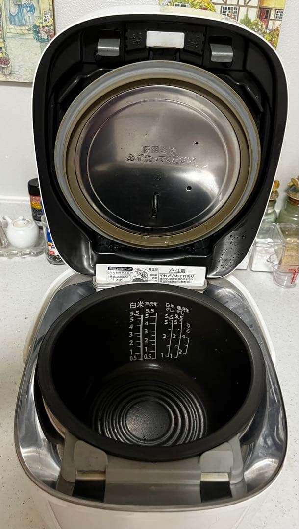 TOSHIBA 東芝 真空圧力 IH ジャー炊飯器 RC-10VXP 美品