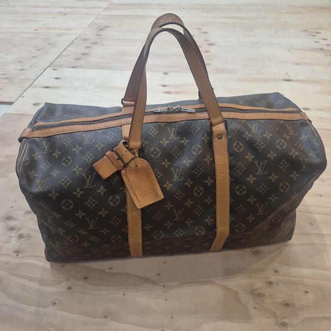 1980年代　ヴィンテージ　ヴィトン　モノグラム　サックスプール　55M