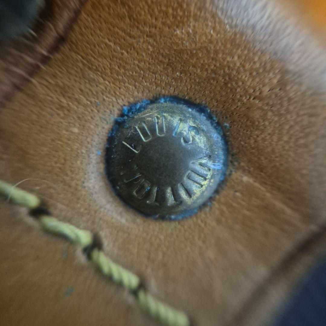 1980年代　ヴィンテージ　ヴィトン　モノグラム　サックスプール　55M