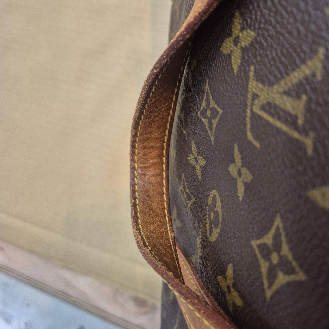 1980年代　ヴィンテージ　ヴィトン　モノグラム　サックスプール　55M