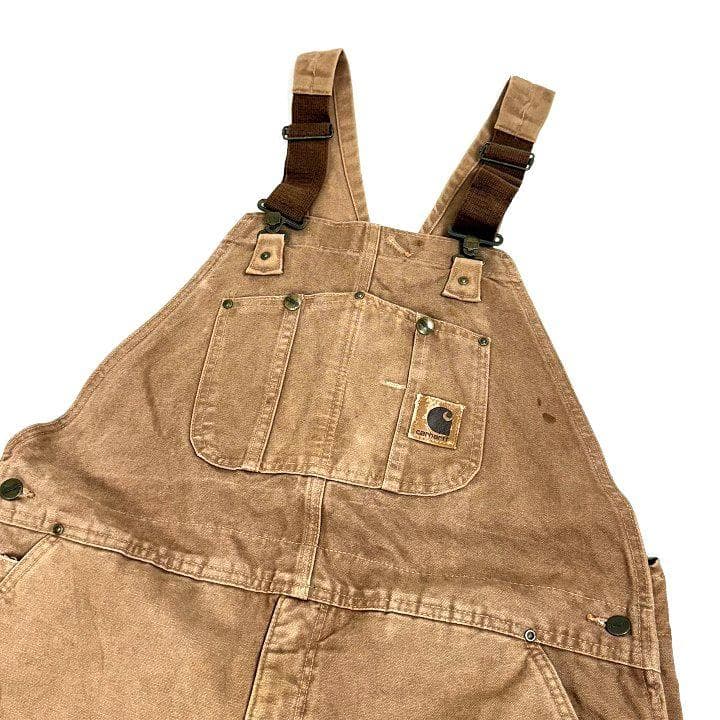 Carhartt カーハート ダック オーバーオール 42×30 キルティング