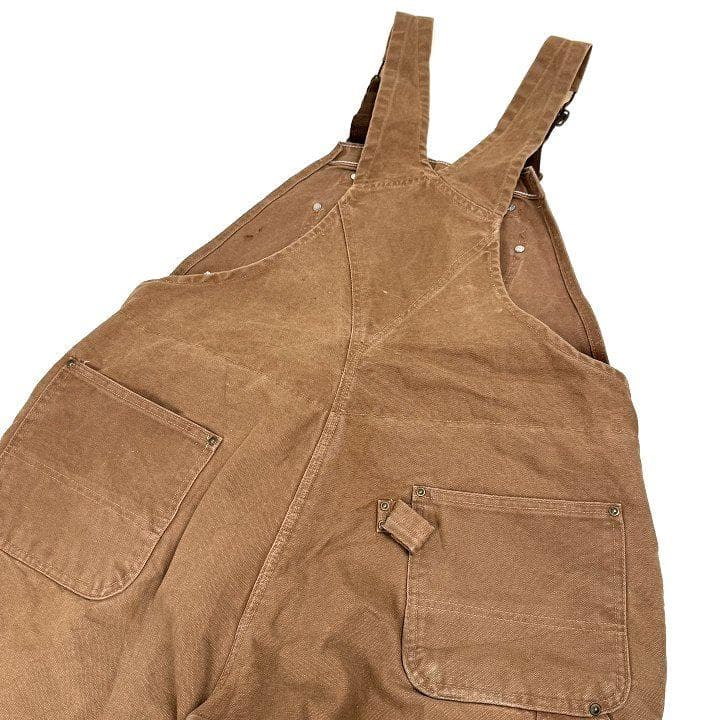 Carhartt カーハート ダック オーバーオール 42×30 キルティング