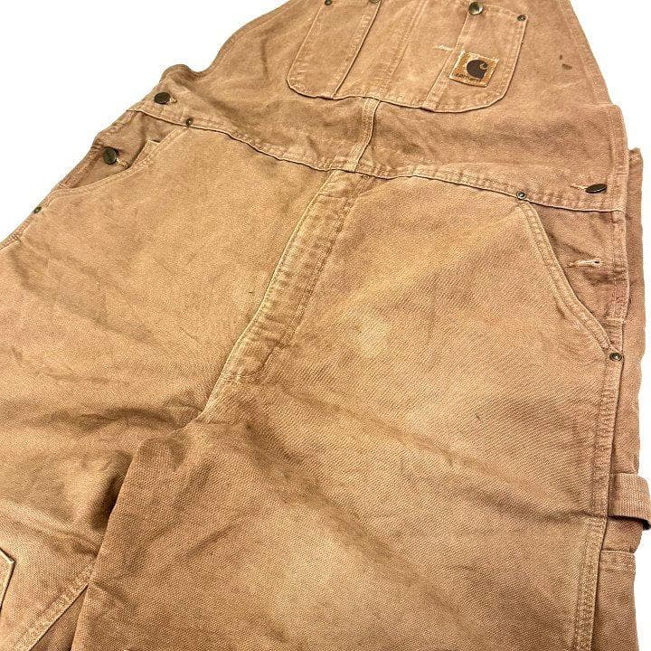 Carhartt カーハート ダック オーバーオール 42×30 キルティング