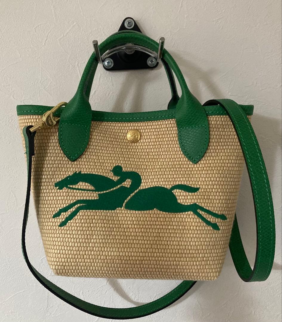 Longchamp かごバッグ