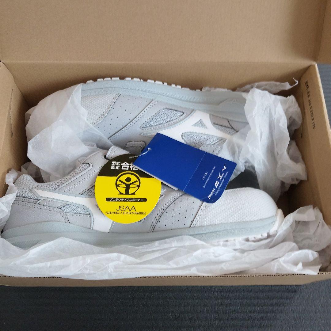 MizunoミズノオールマイティLSII 22L安全靴 グレー 27