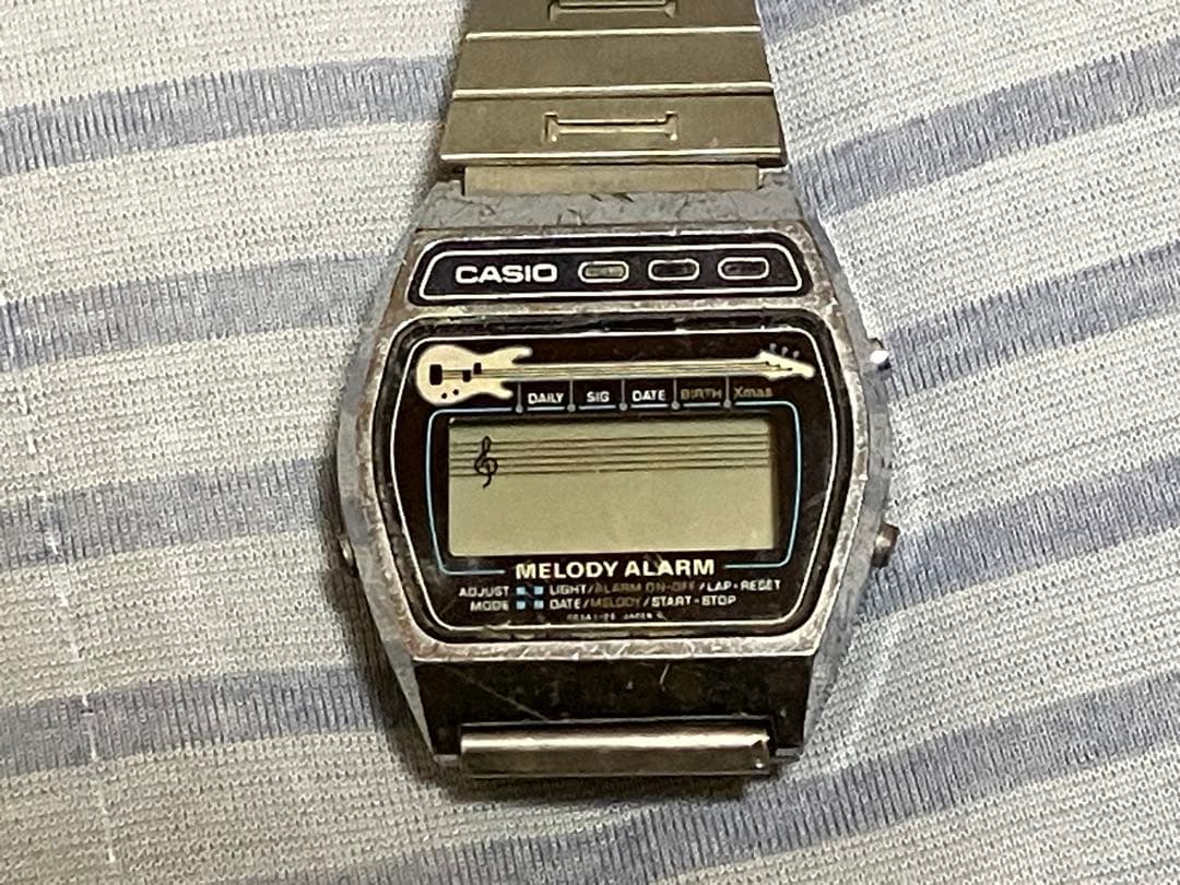 CASIO MELODY ALARM 腕時計　メロディーアラーム