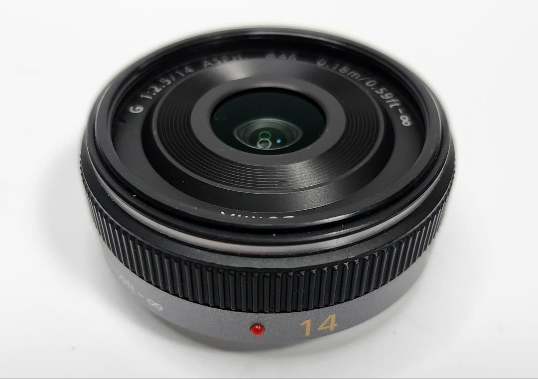 LUMIX G 14mm F2.5 ASPH パンケーキレンズ