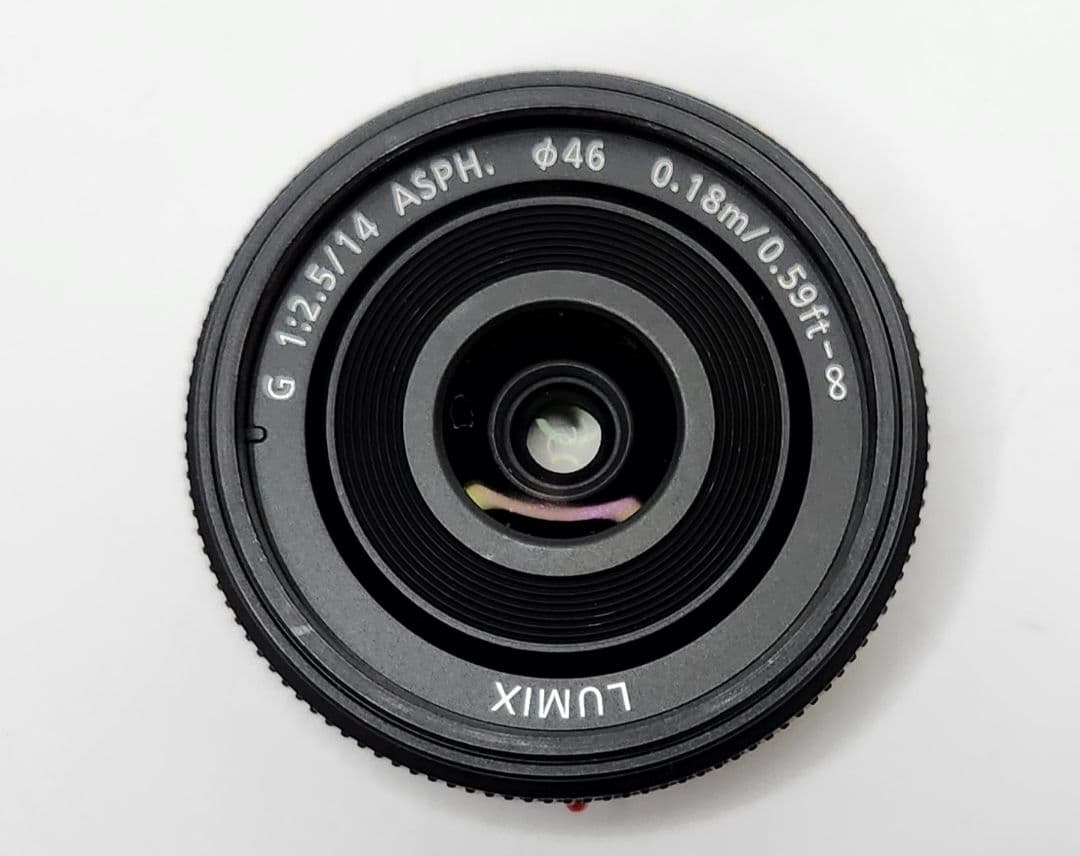 LUMIX G 14mm F2.5 ASPH パンケーキレンズ