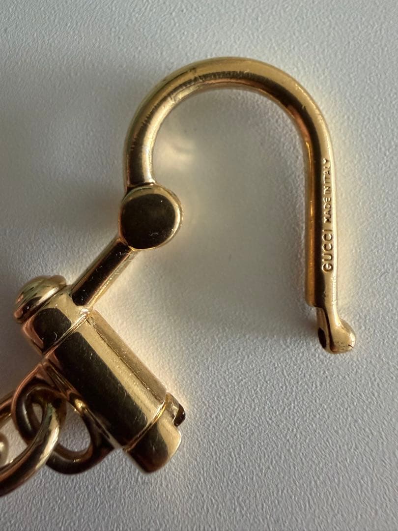 希少 OLD GUCCI シェーヌダンクル キーチェーン