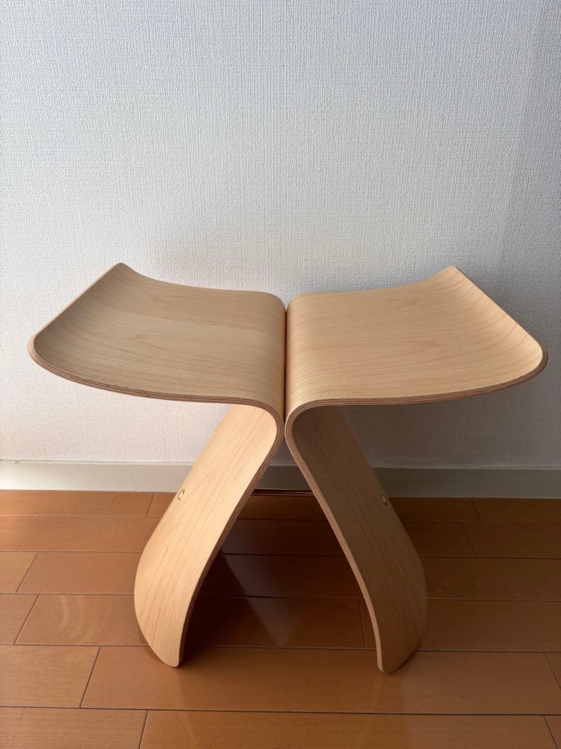天童木工　柳宗理　バタフライスツール　新品