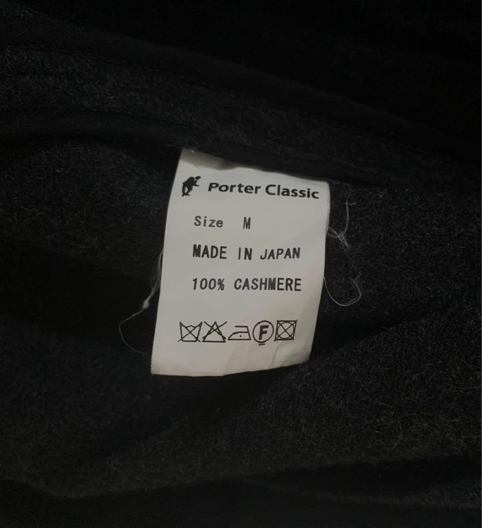 PORTER CLASSIC カシミヤ　CARDIGAN COAT ハンド刺繍