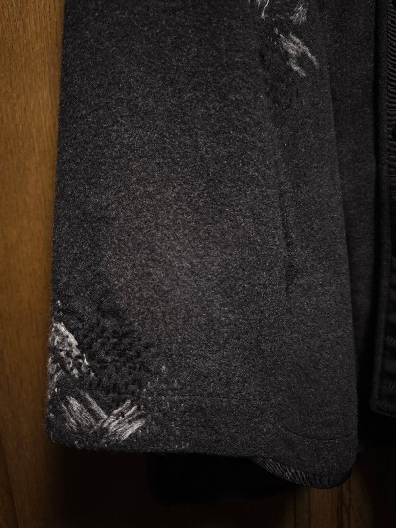 PORTER CLASSIC カシミヤ　CARDIGAN COAT ハンド刺繍