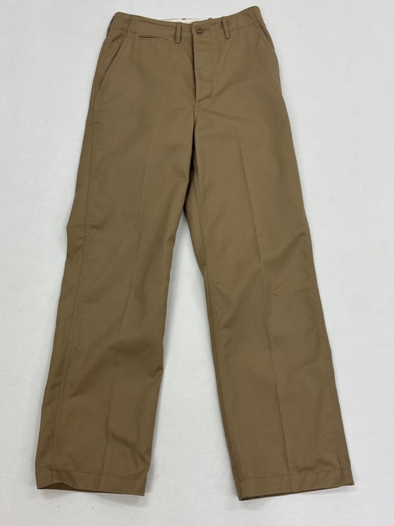 パンツ HYKE T/C TWILL ARMY CHINOS 2 23SS 13234