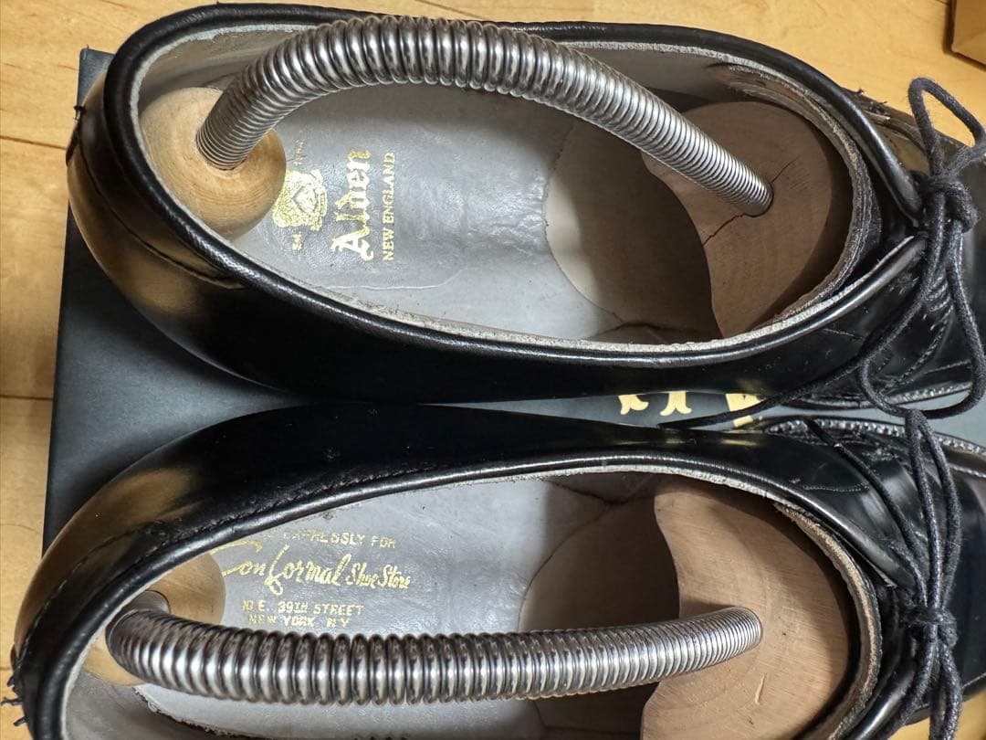 Alden 54332 コードバンV-TIP 12D ブラック オールデン