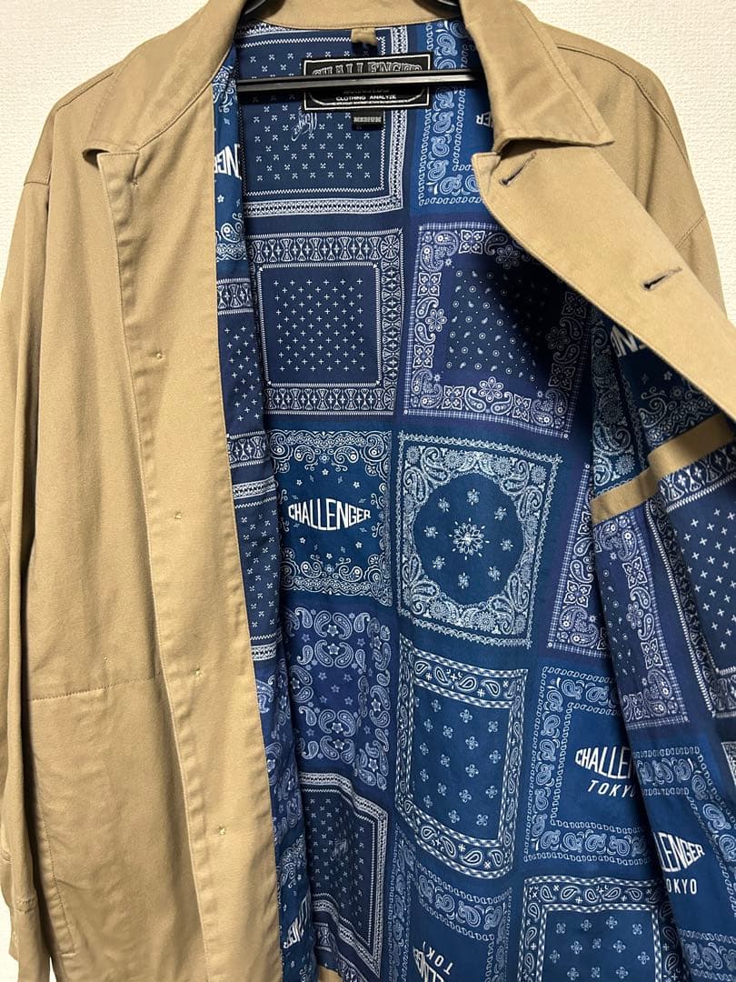 challenger チャレンジャー　カバーオールバンダナ柄　長瀬智也