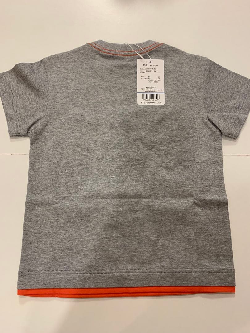 新品未使用　ファミリア　Tシャツ 110 男の子　現行品　familiar