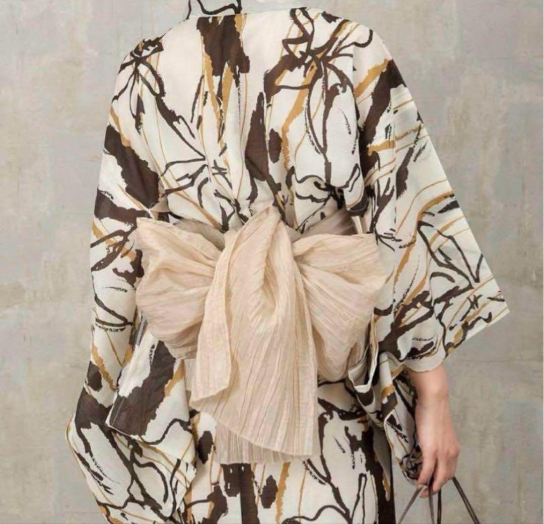 m*a様 eim 浴衣 アイボリー バック付き