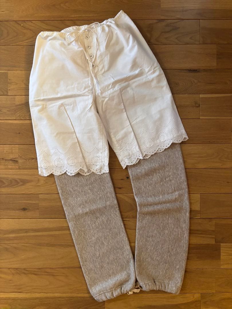 toujours トゥジュー ハーフパンツ　レース ジャーナルスタンダード