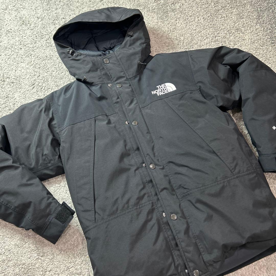 【美品】ノースフェイス ND91930 マウンテンダウン Ｌ ブラック