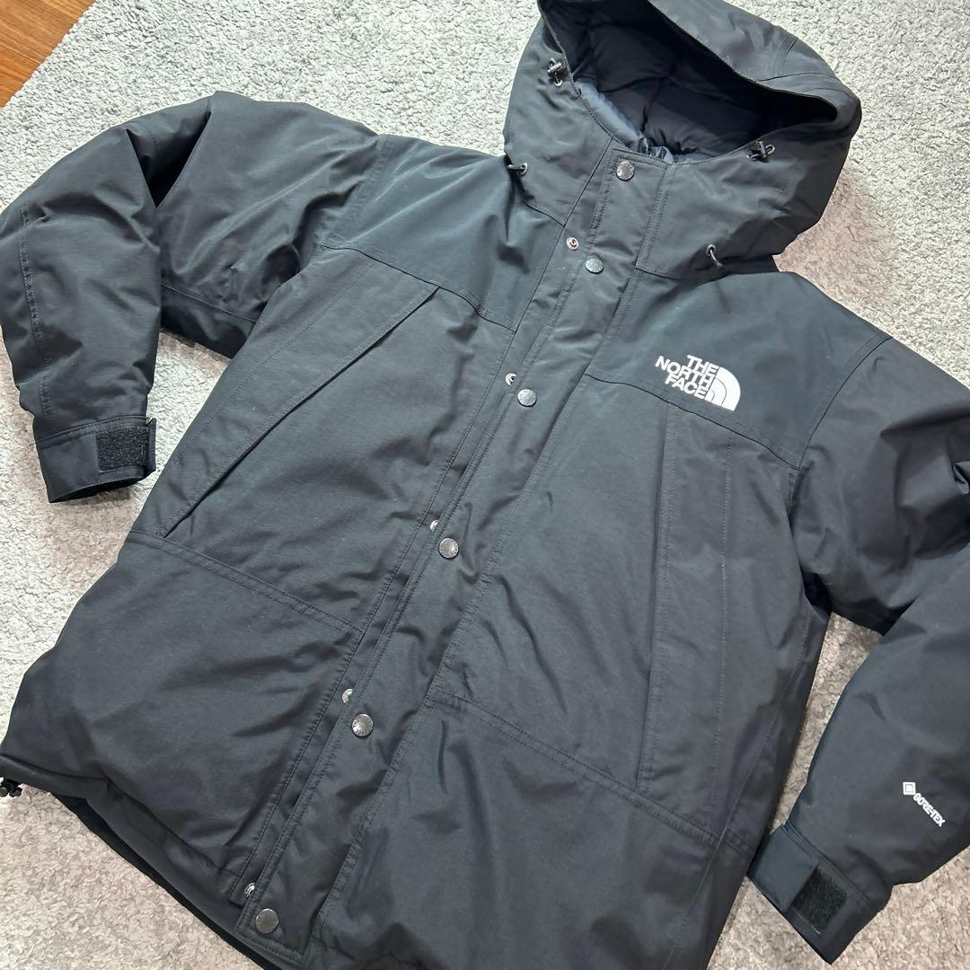 【美品】ノースフェイス ND91930 マウンテンダウン Ｌ ブラック