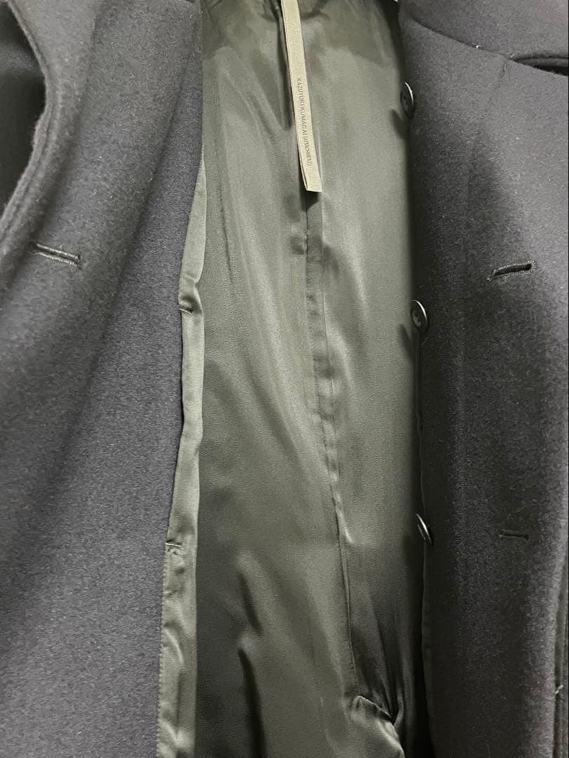 カズユキクマガイ attachment カシミヤ混ブルゾン ジャケット フード付