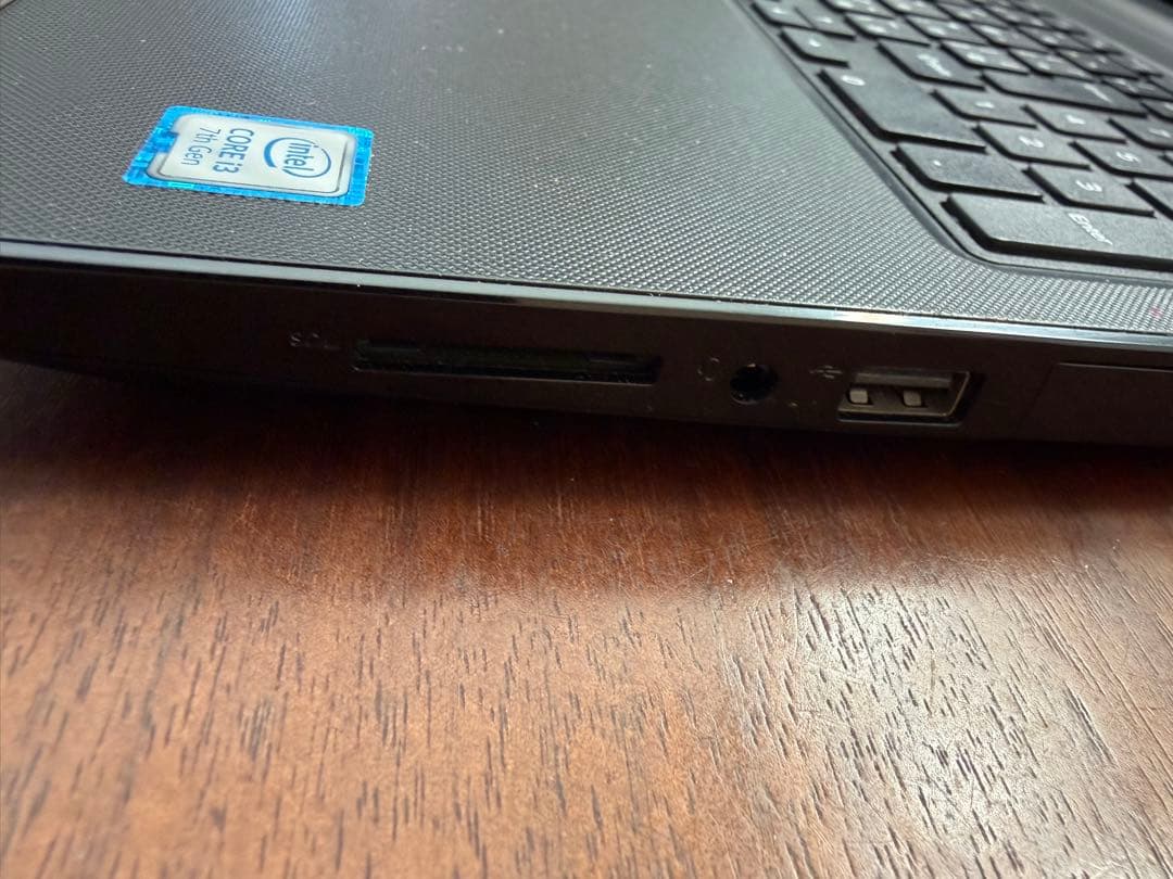 美品！DELL inspiron15-3567 i3-7100U