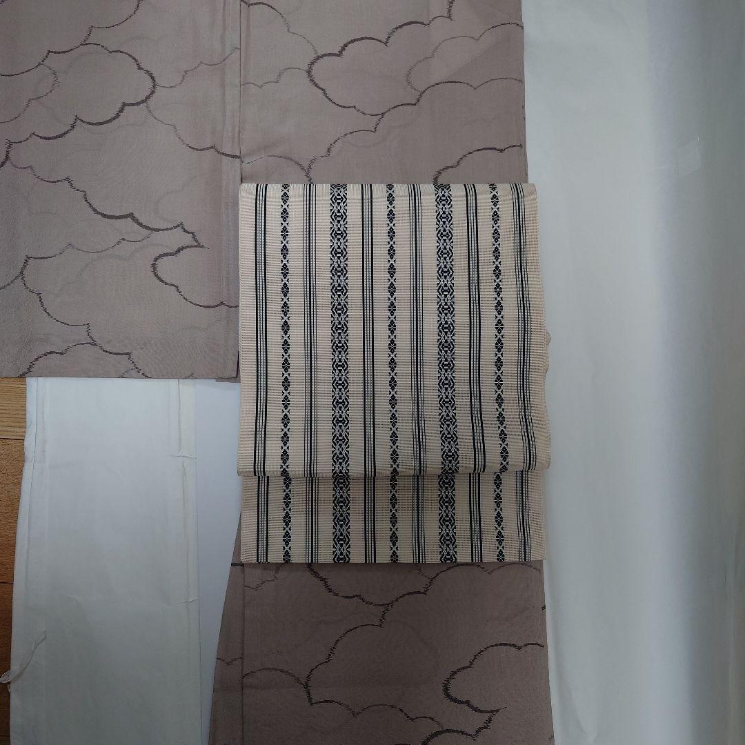 Eri　正絹　夏粋雅　紗紬　雲重ね