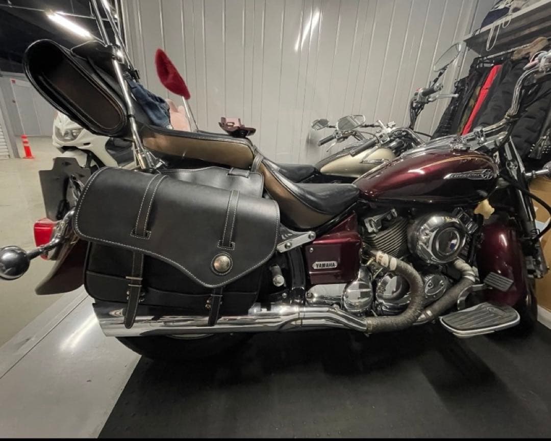 ドラッグスタークラシック400マフラー