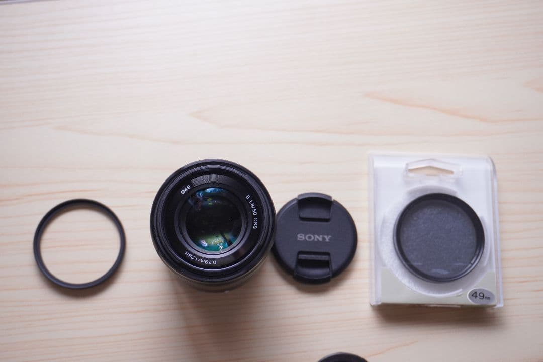 Sony E 50mm F1.8 OSS 単焦点レンズ