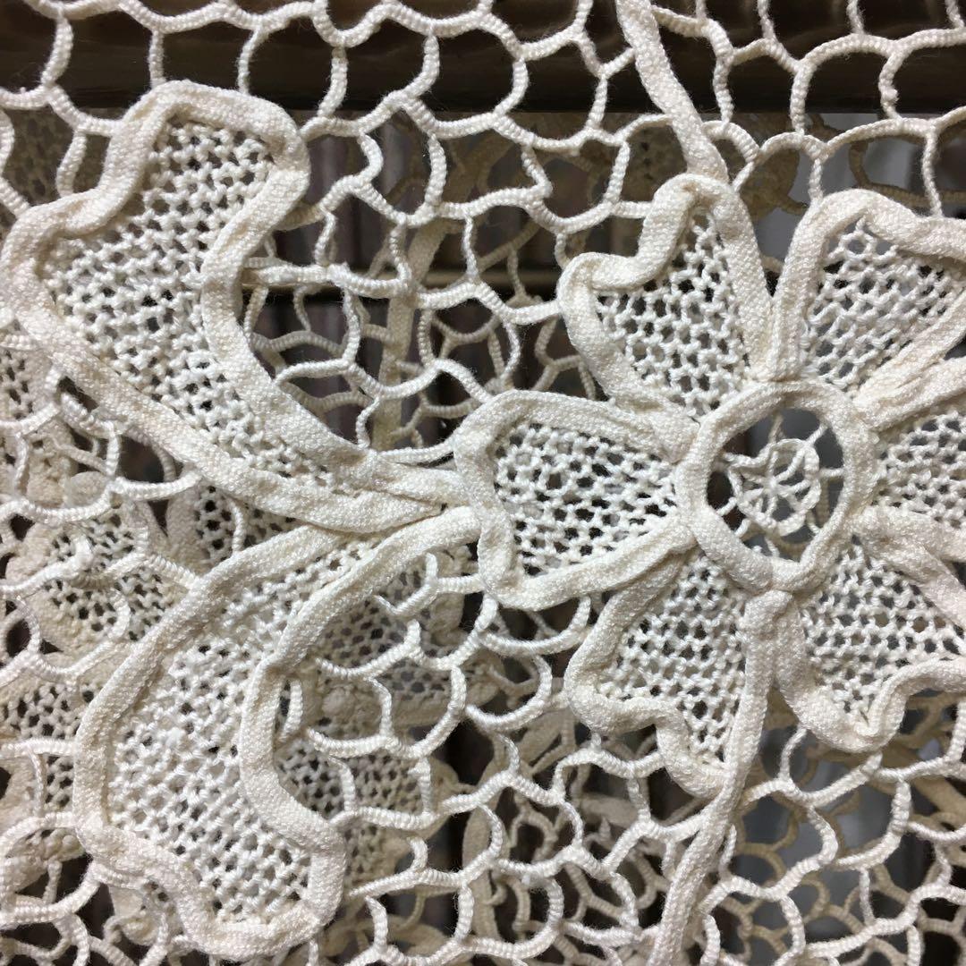 レース編み　テーブルクロス　飾り物　美術品