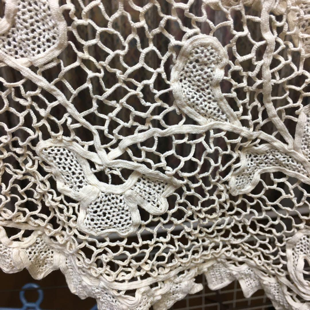 レース編み　テーブルクロス　飾り物　美術品