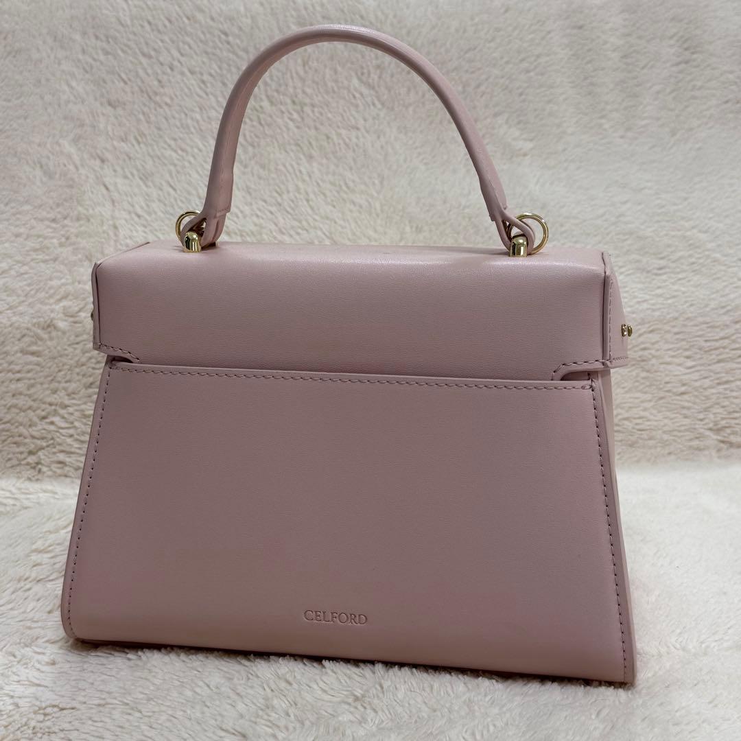 セルフォード リュタン ビジュースタッズポシェット　ライトピンク